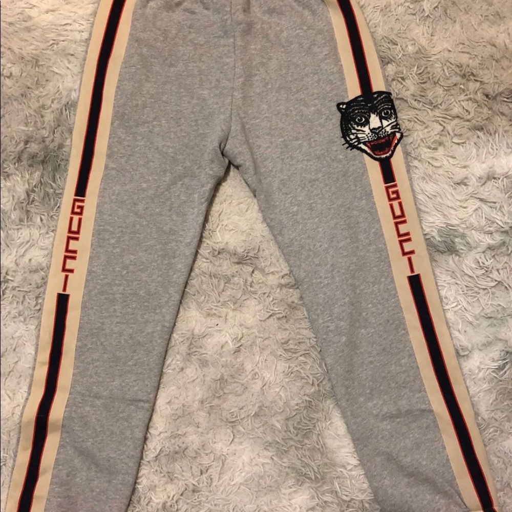 Gucci Stripe Cotton Jogging Pants